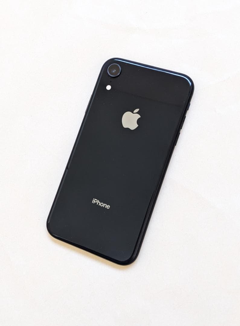 iPhone XR 128GB SIMフリー 顔認証対応 ブラック