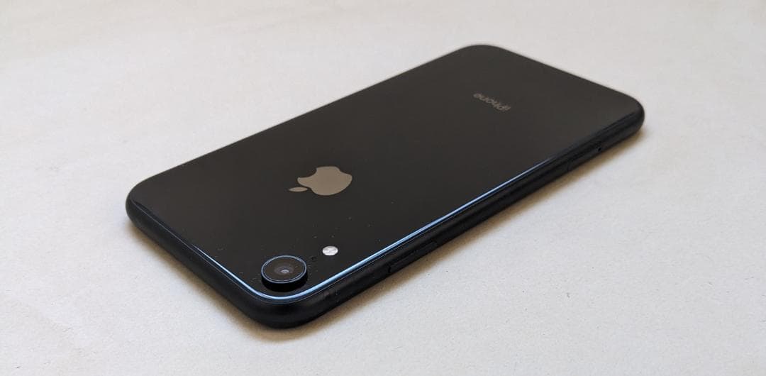 iPhone XR 128GB SIMフリー 顔認証対応 ブラック