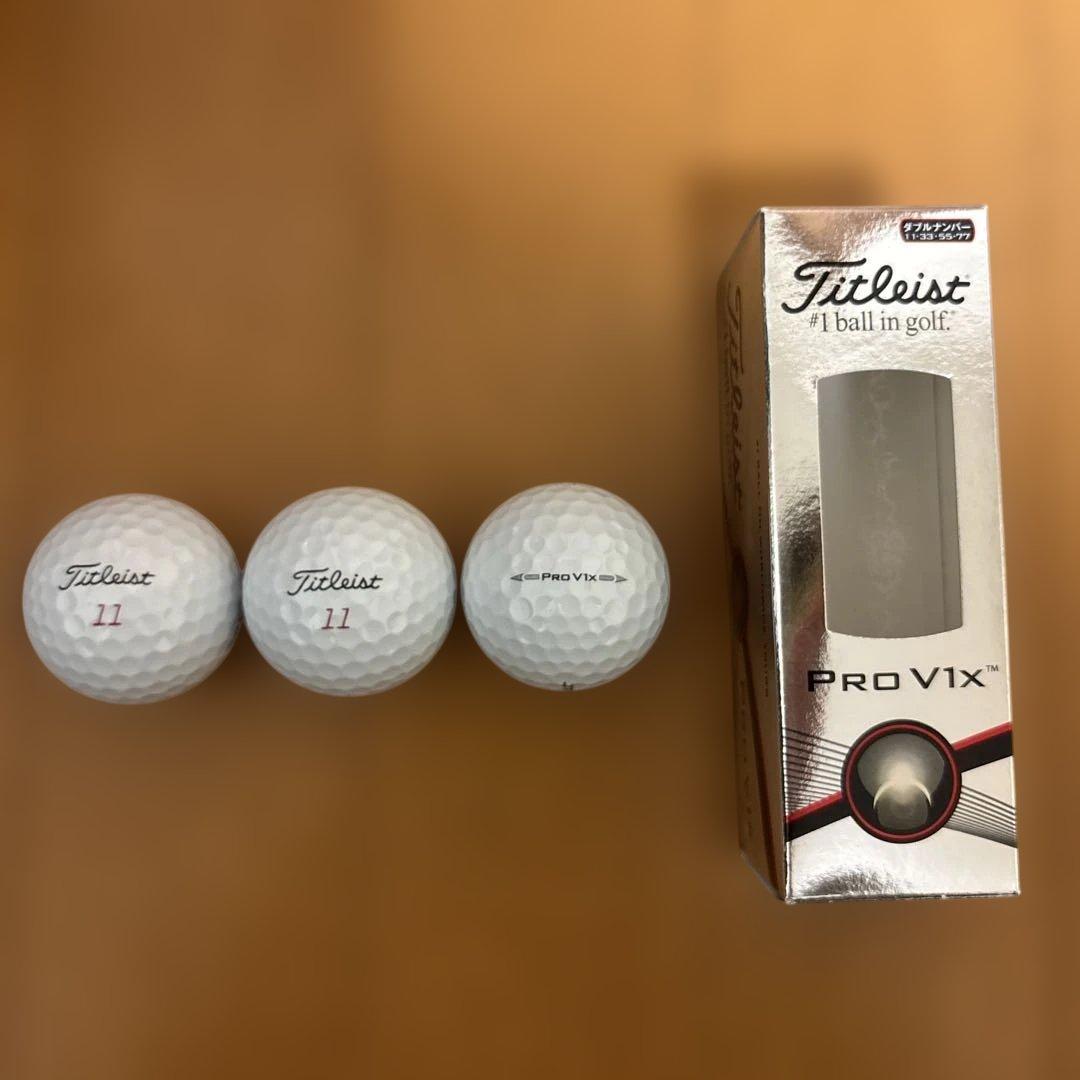 ゴルフボール タイトリスト PRO V1X（2015年モデル）