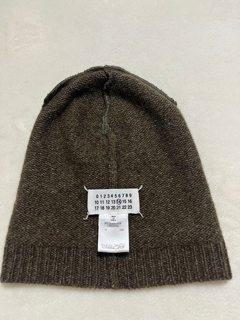 【極美品】 Maison Margiela メゾン マルジェラ　ニット帽男女兼用