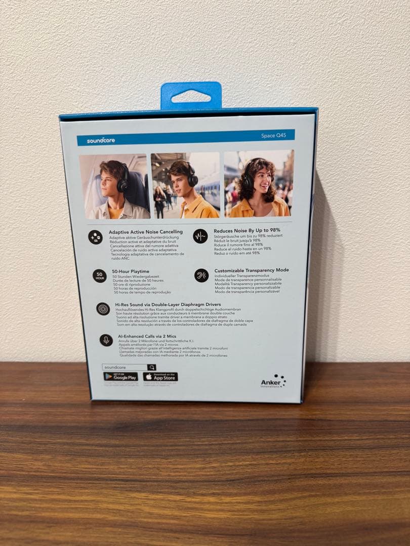 ヘッドホン Anker space Q45