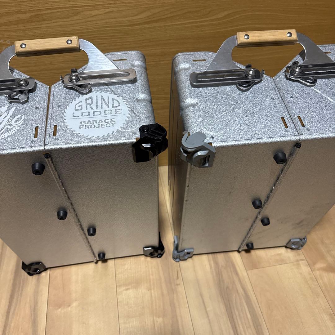 スノーピーク　シェルフコンテナ25 セット