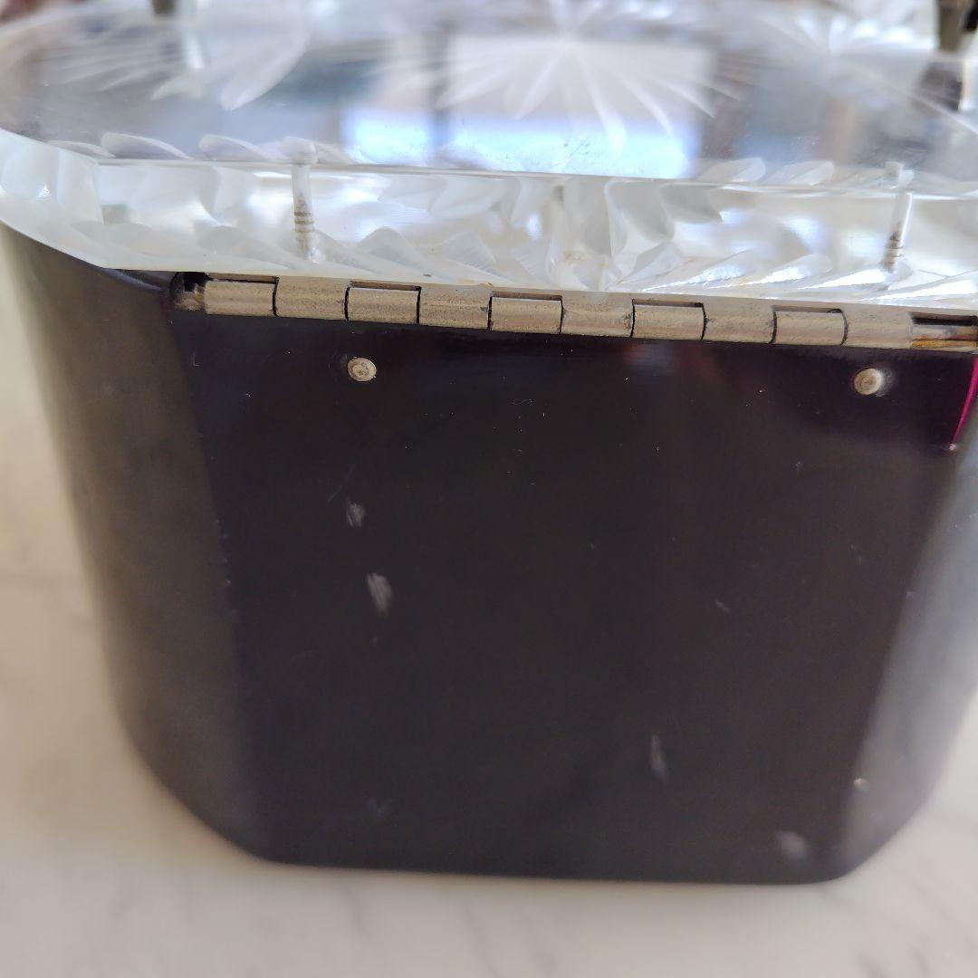 アンティーク　ルーサイトバッグ