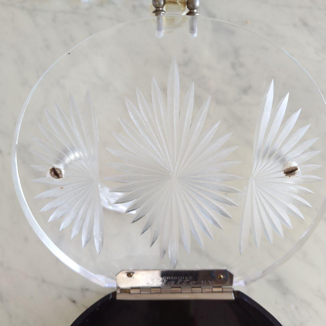 アンティーク　ルーサイトバッグ