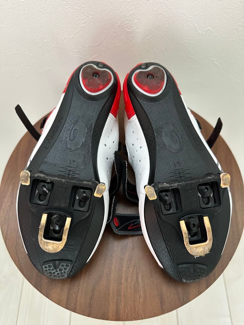 SIDI ロードシューズ ホワイト/ブラック/レッド