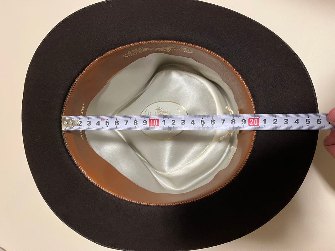 極上ビンテージ50sボルサリーノ　BORSALINOビンテージハット