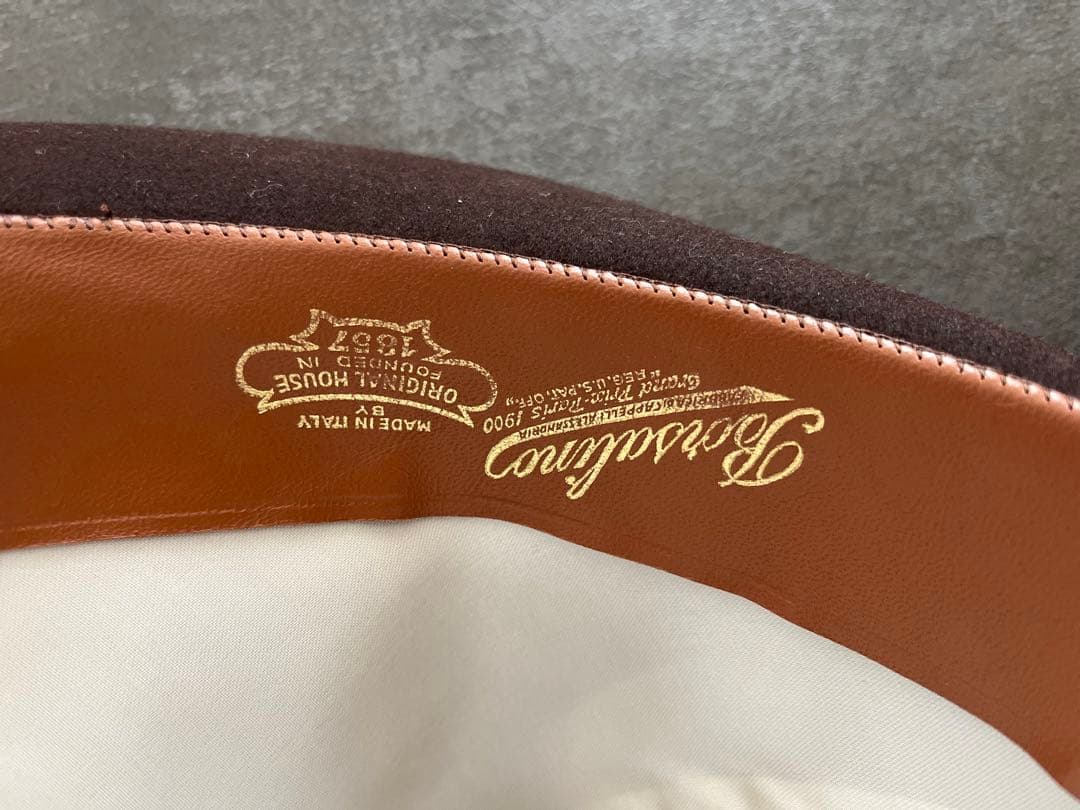 極上ビンテージ50sボルサリーノ　BORSALINOビンテージハット