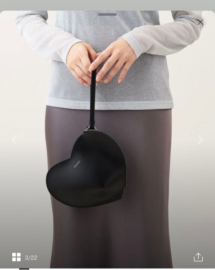 ODETTE E ODILE ＜YAHKI＞674 HEART SHOULDER