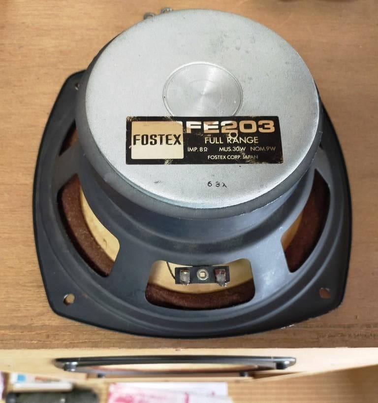 FOSTEX FE203＋D-50 バックロードホーンエンクロージャー