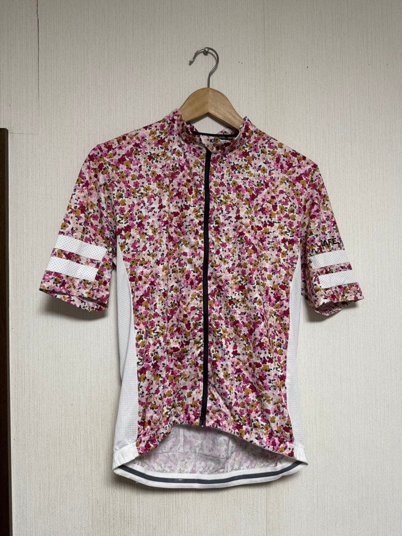 Cafe du cycliste 花柄サイクルジャージ サイズL