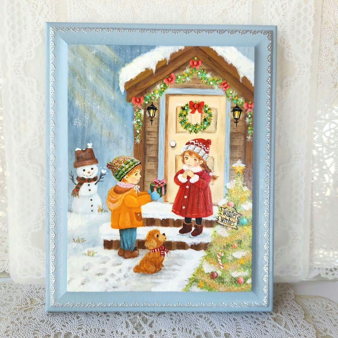 G*A様 トールペイント作品　楽しいクリスマス