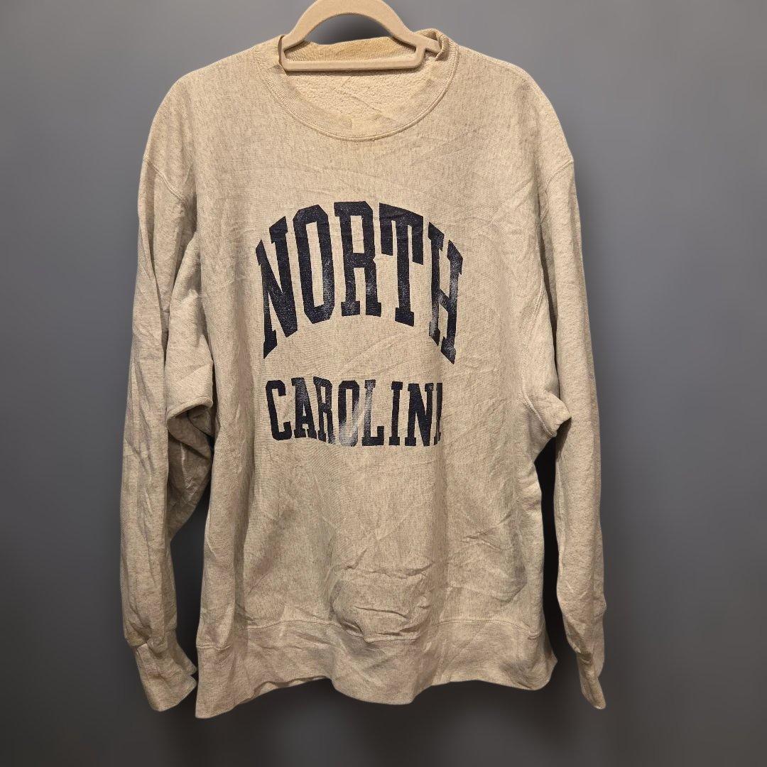 ミ*コ様 リバースウィーブ　刺繍タグ　90s　North Carolina　2段