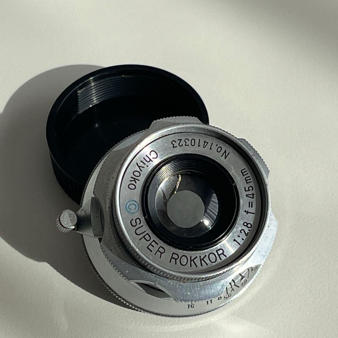 梅鉢！千代田光学 SUPER ROKKOR 45mm f2.8