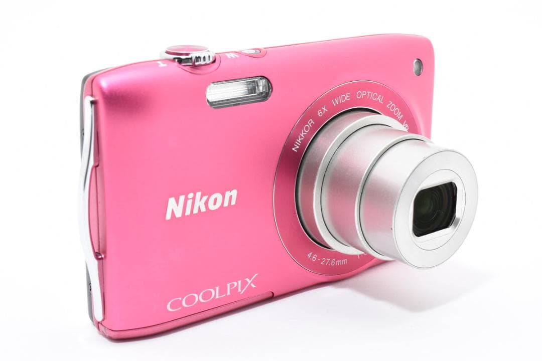 《 美品 》 ニコン　Nikon COOLPIX S3300 ピンク　元箱あり