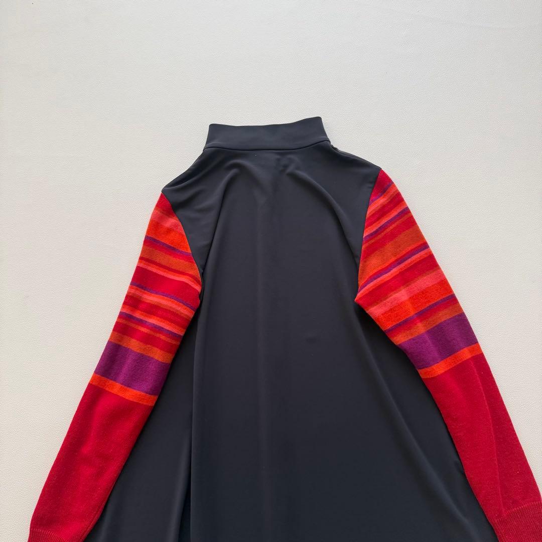 トクコプルミエヴォル 人ワンピース チュニック　異素材　ブラウス