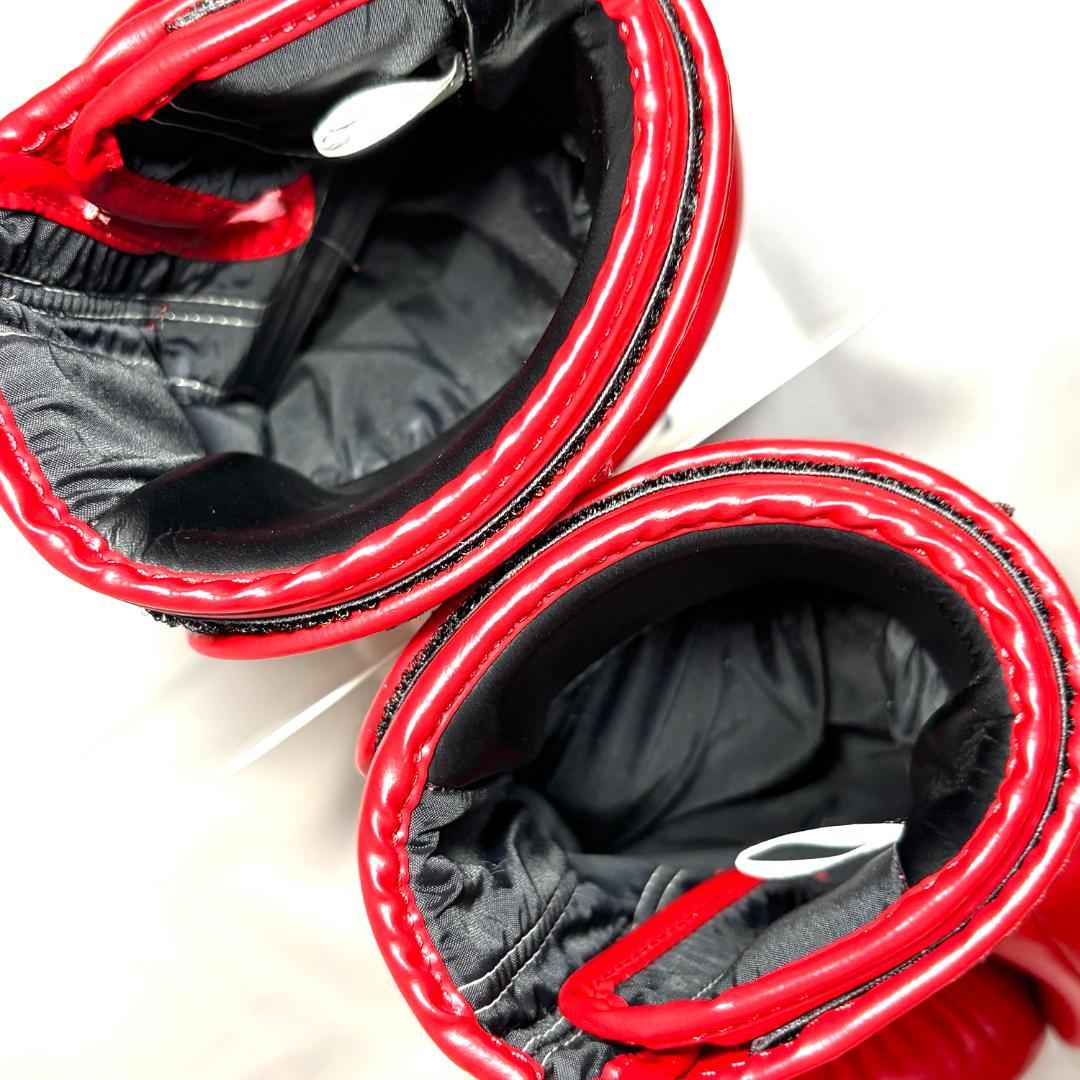 【美品】１６oz　TWINS　ボクシング　グローブ　ツインズ　１６オンス　レッド