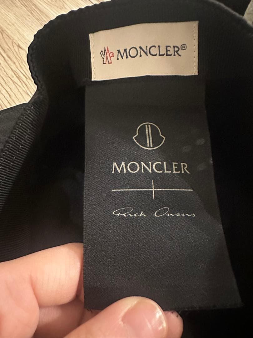 モンクレール×リックオウエンス キャップ　美品