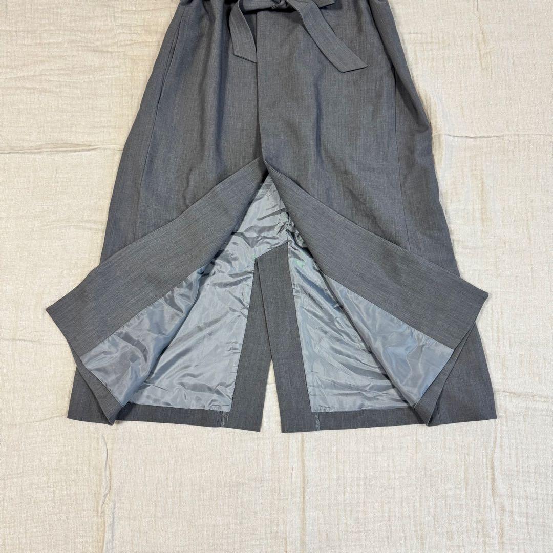 SOEJU ソージュ　現行品　ウールライクロングジレ　ワンピース