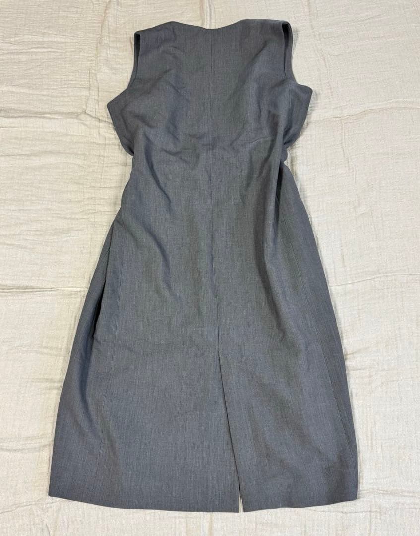 SOEJU ソージュ　現行品　ウールライクロングジレ　ワンピース