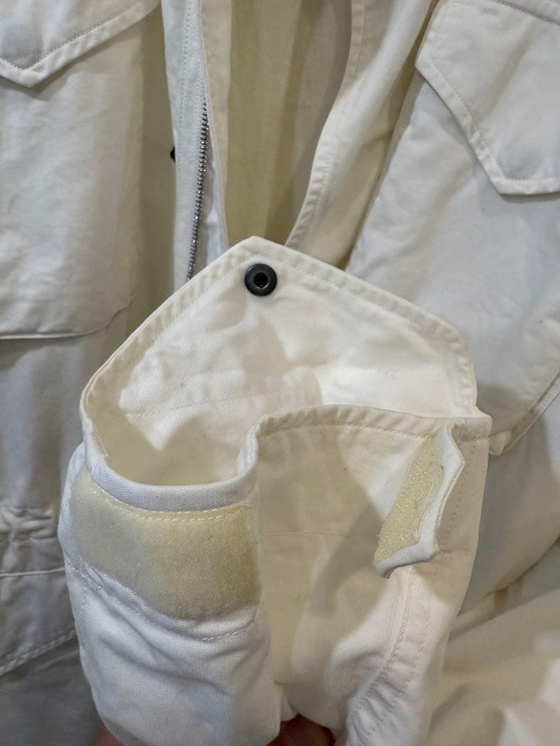 激レア　初期　マルジェラ　06ss ホワイト M65 46 ミリタリージャケット