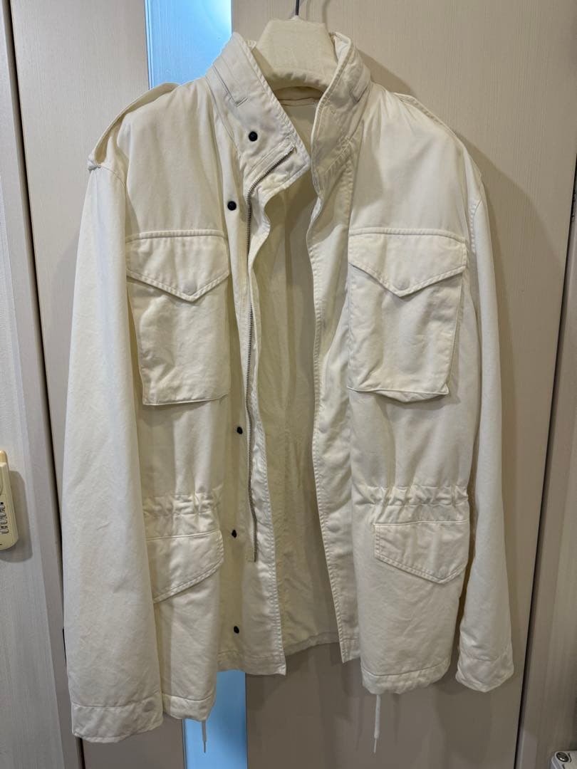 激レア　初期　マルジェラ　06ss ホワイト M65 46 ミリタリージャケット