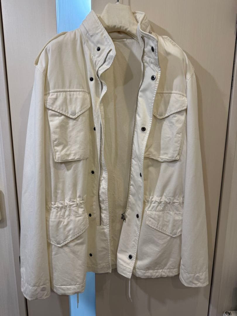 激レア　初期　マルジェラ　06ss ホワイト M65 46 ミリタリージャケット