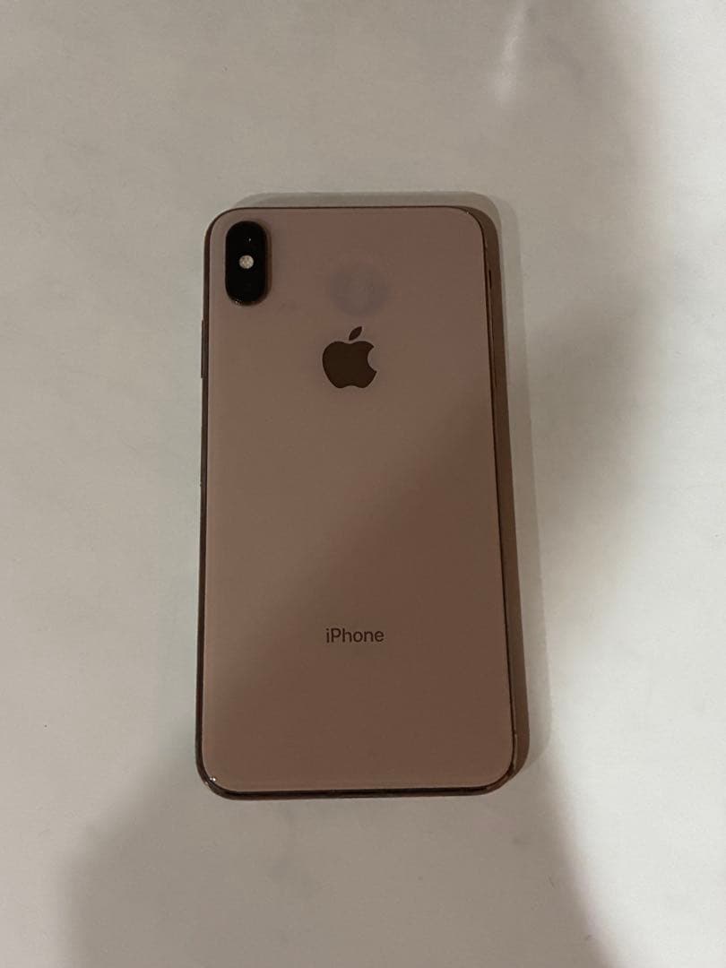 最終価格　iPhone Xs Max ゴールド 画面にひびあり
