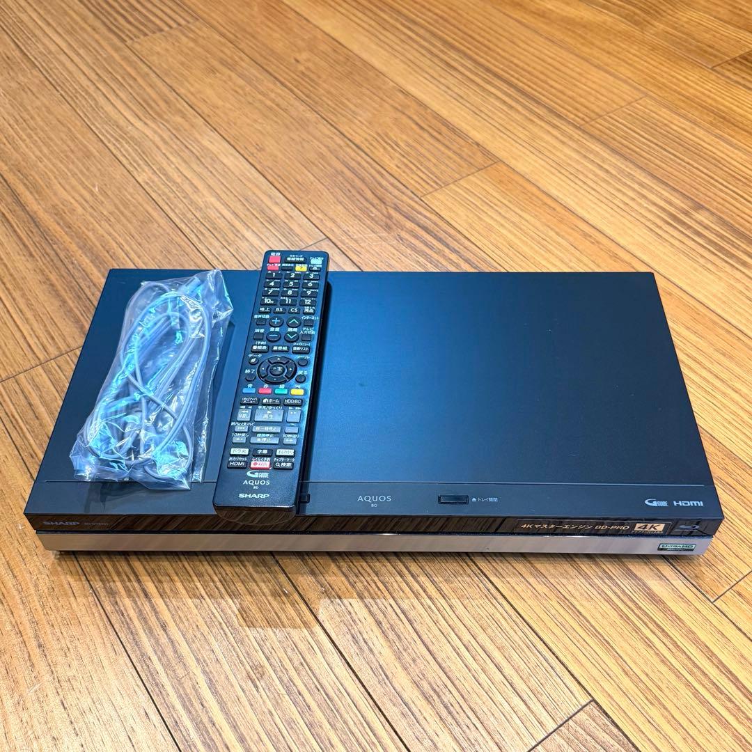 SHARP AQUOS ブルーレイディスクレコーダー 2TB BD-UT2100