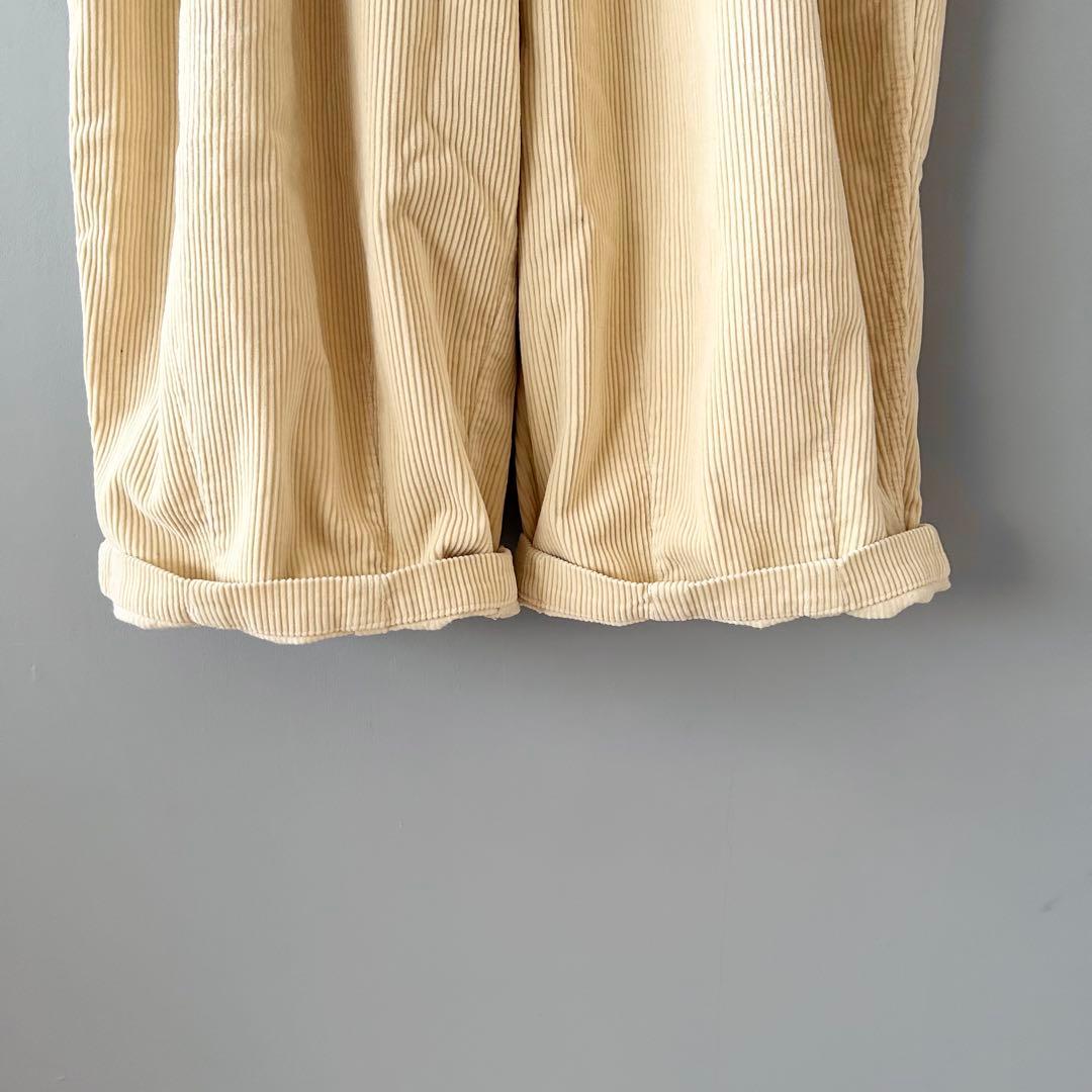 HARVESTY ハーベスティ サーカスパンツ　コーデュロイ