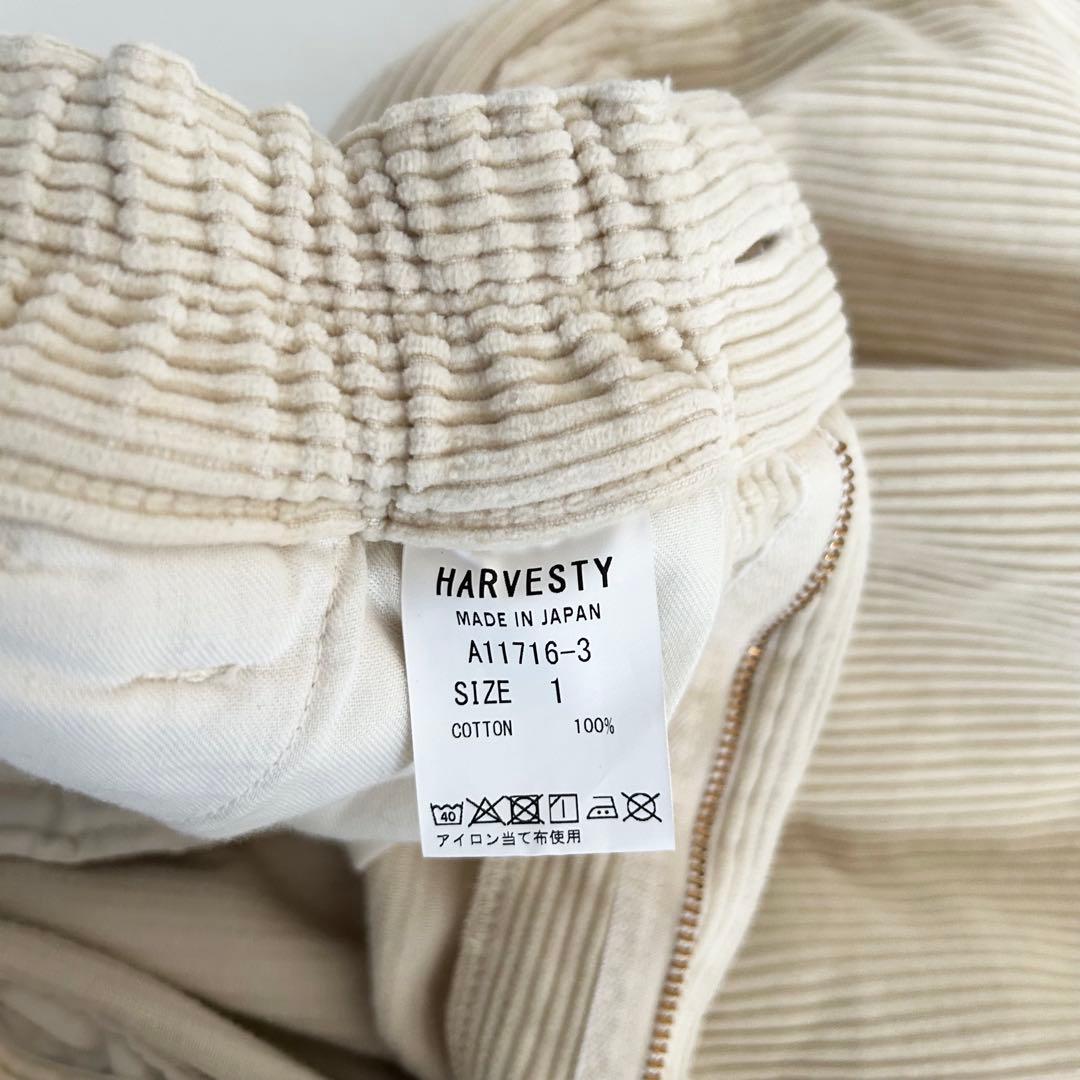 HARVESTY ハーベスティ サーカスパンツ　コーデュロイ
