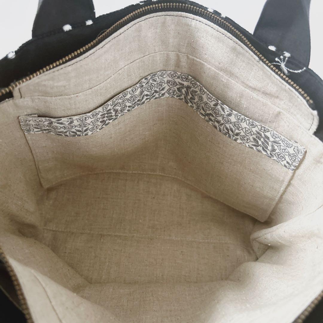 ミナペルホネン　タンバリン　トートバック　ハンドメイド