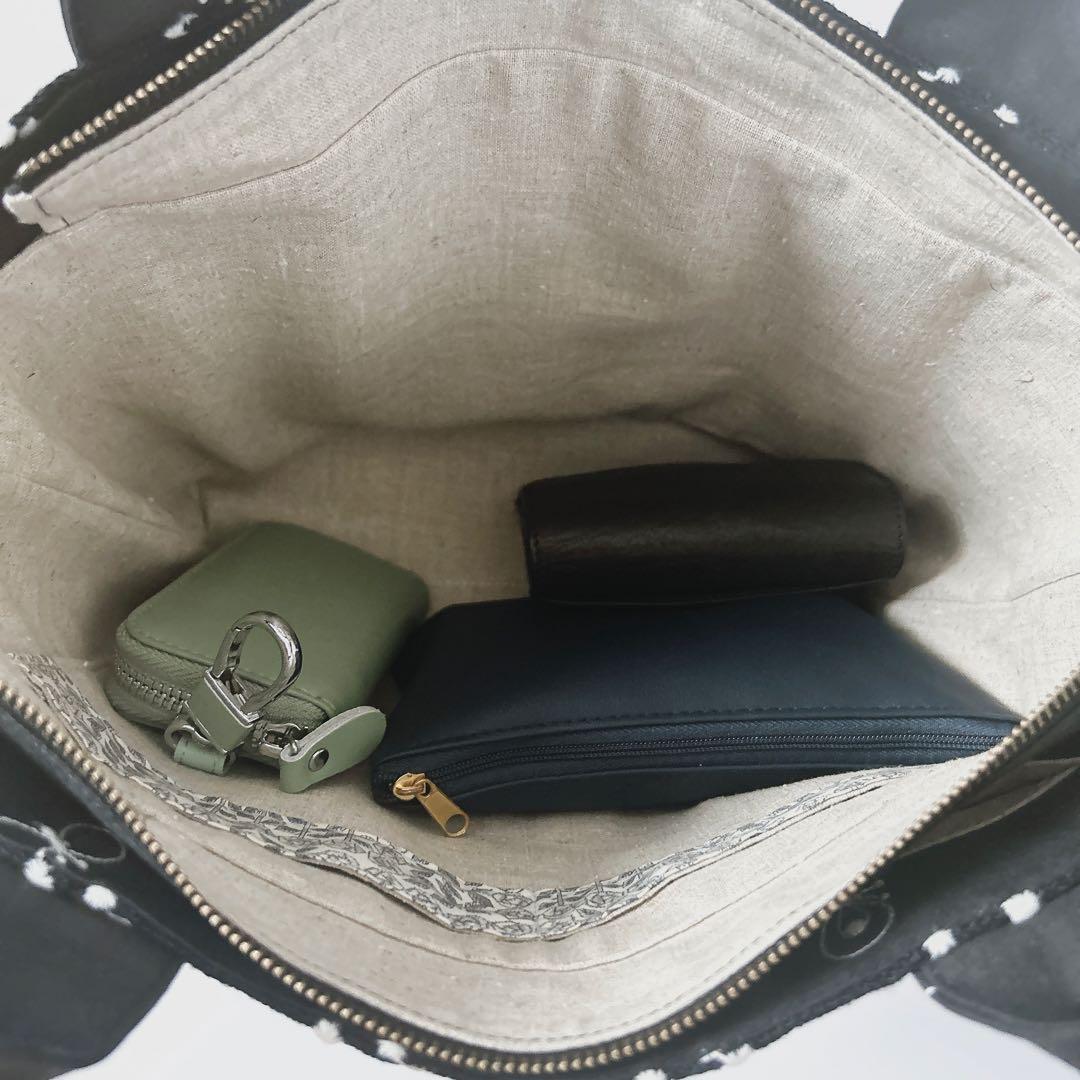 ミナペルホネン　タンバリン　トートバック　ハンドメイド