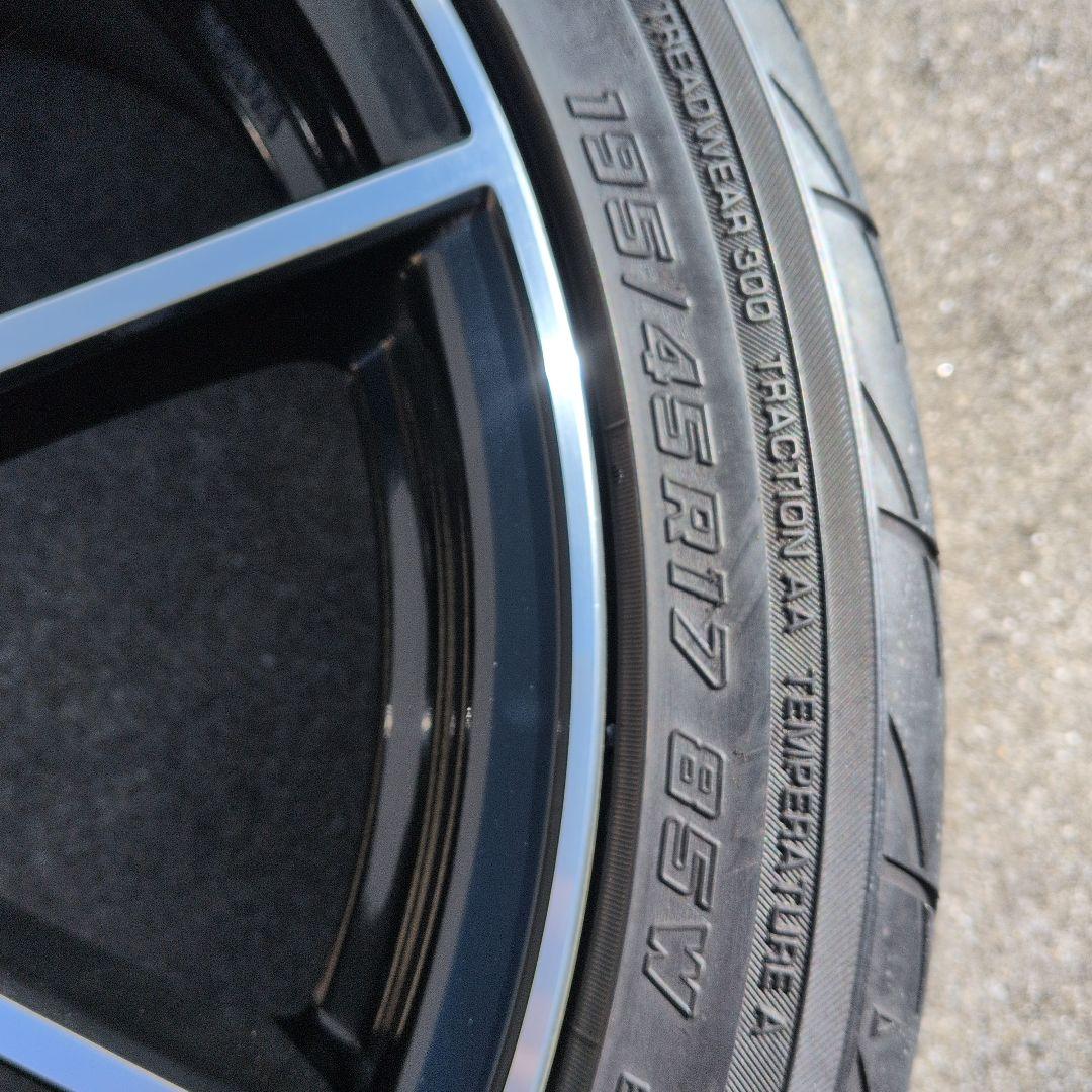 アクアG'z純正タイヤホイール４本セット