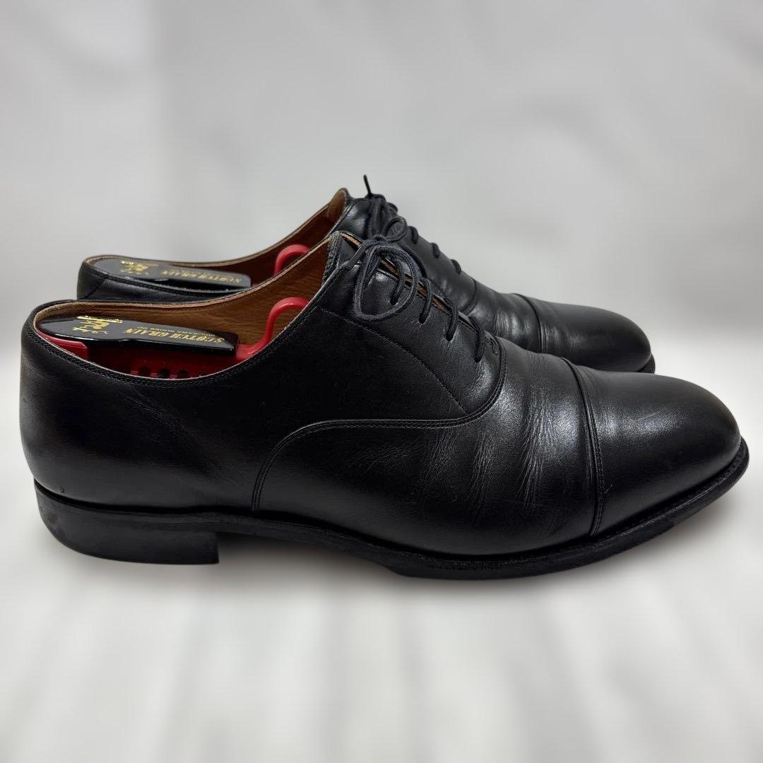 スコッチグレイン 26.5cm 4226 ストレートチップ ブラック