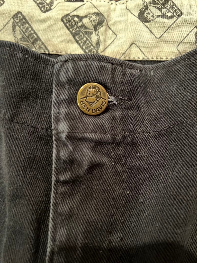 激レア コットン 100% ben davis フリスコパンツ ブラック USA