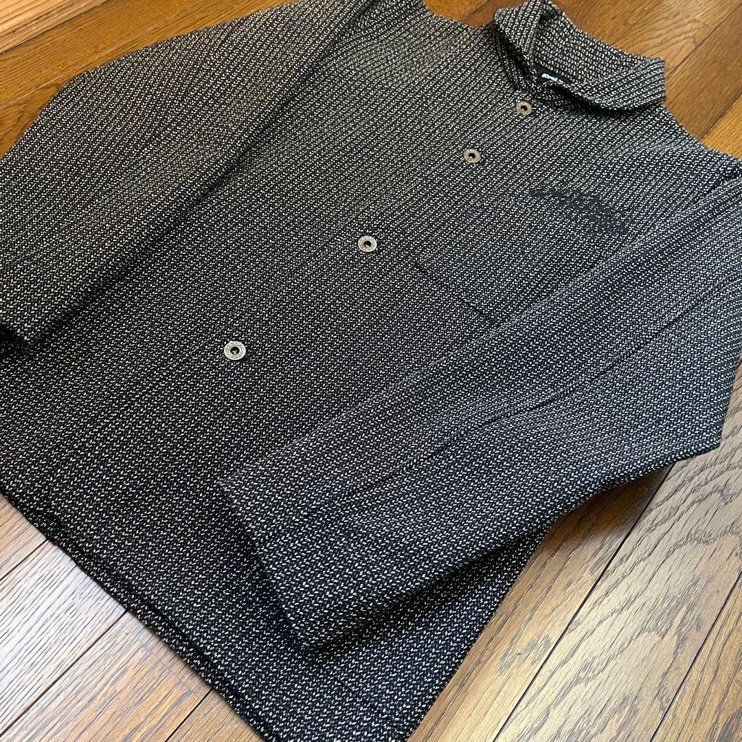 【未使用】REAL MINORITY ビーチクロスジャケット S ブラウングレー