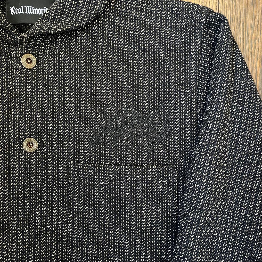 【未使用】REAL MINORITY ビーチクロスジャケット S ブラウングレー