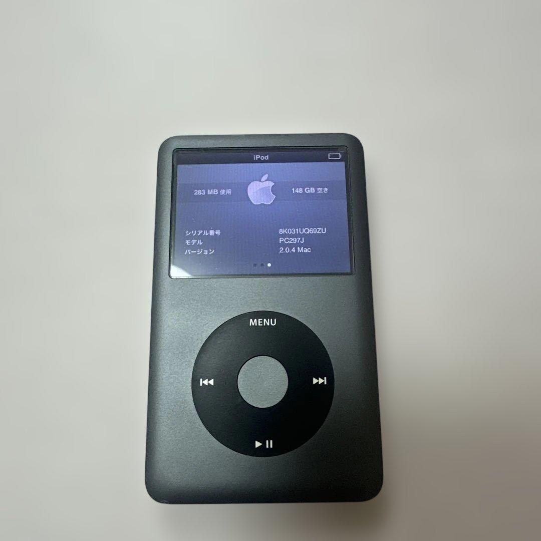 Apple iPod classic 160GB ブラック 本体と付属品