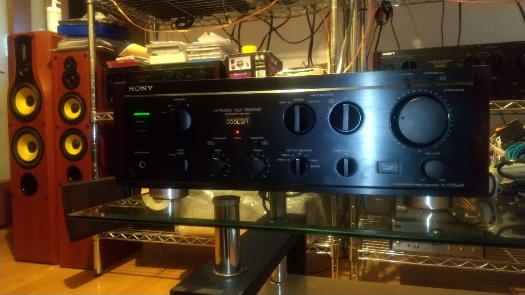 SONY TA-F555ESR ESシリーズ ステレオアンプ メンテナンス済み