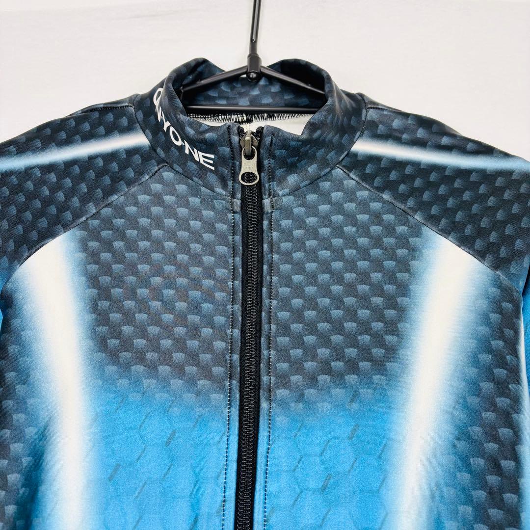 ONYONE スキー GSレーシングスーツ 青黒　ワンピース