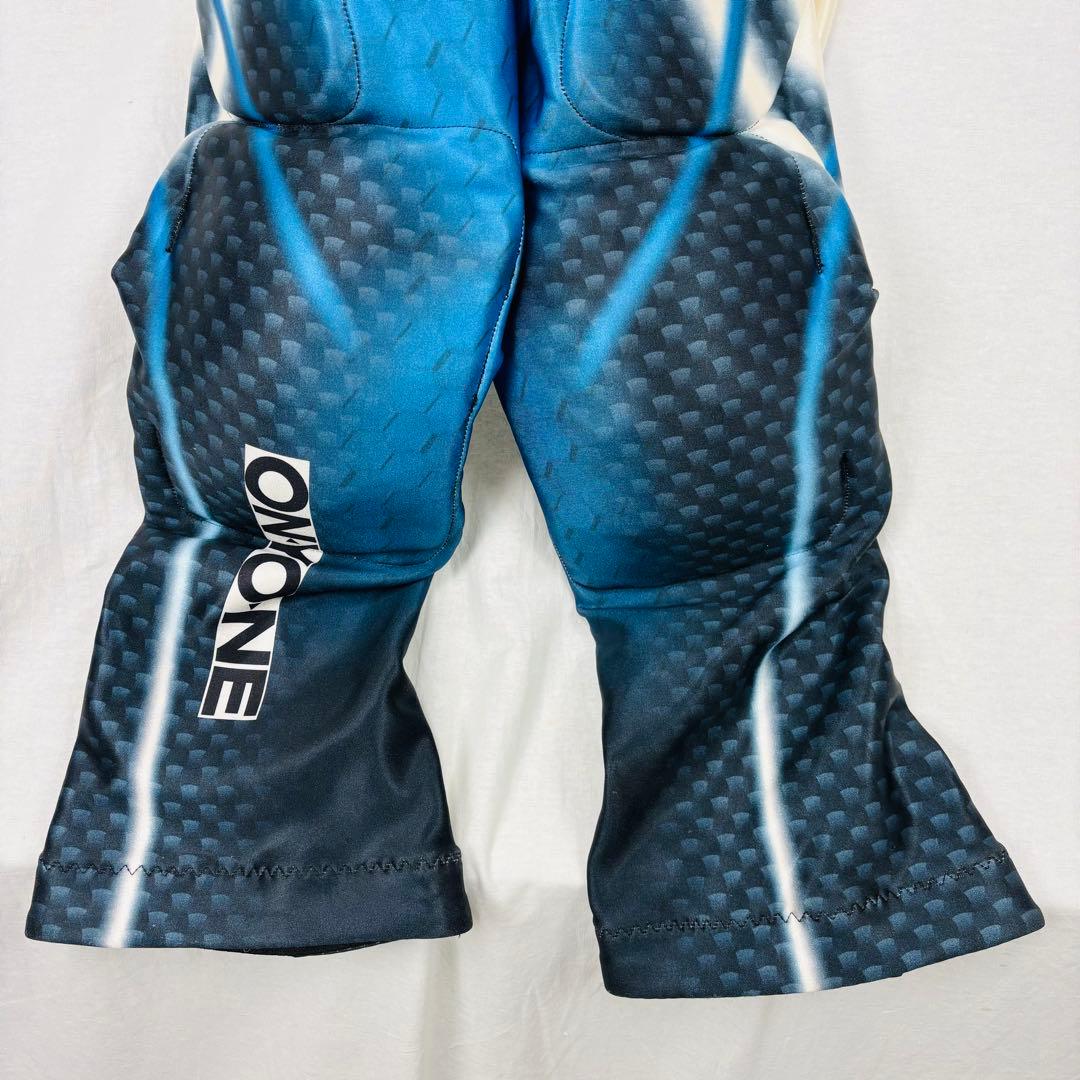 ONYONE スキー GSレーシングスーツ 青黒　ワンピース