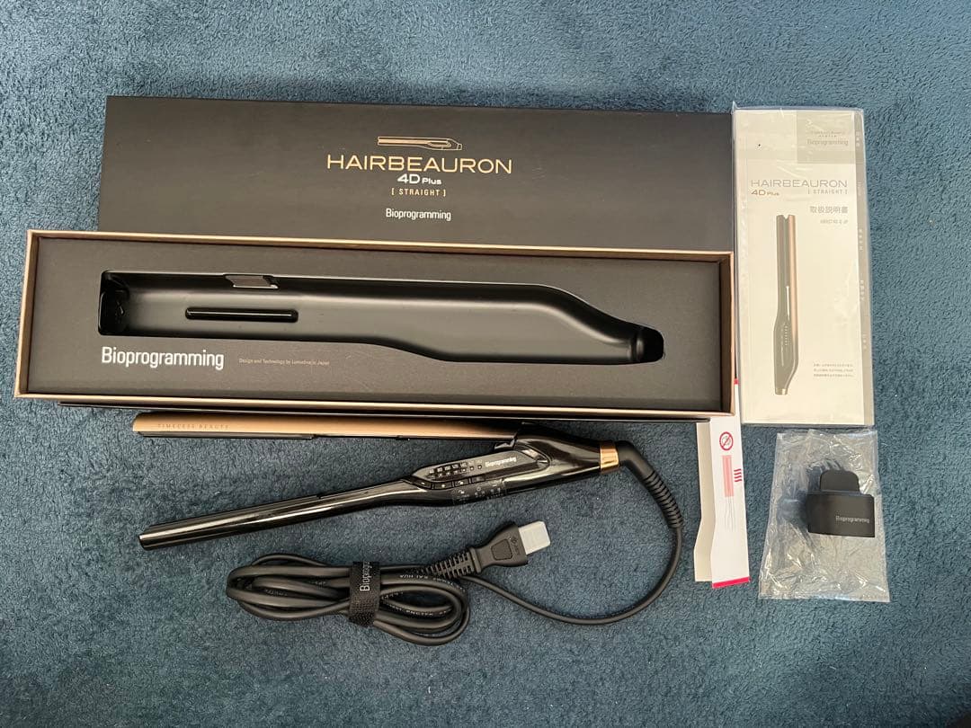 ヘアアイロン HAIRBEAURON 4D Plus Bioprograming