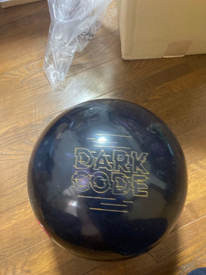 DARK CODE ボウリングボール 黒　ストーム　15P