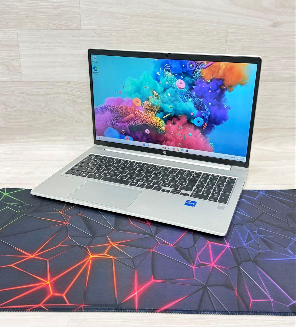 12世代Hp ProBook 450 G9ノートi5 16GBフルHD/SSD