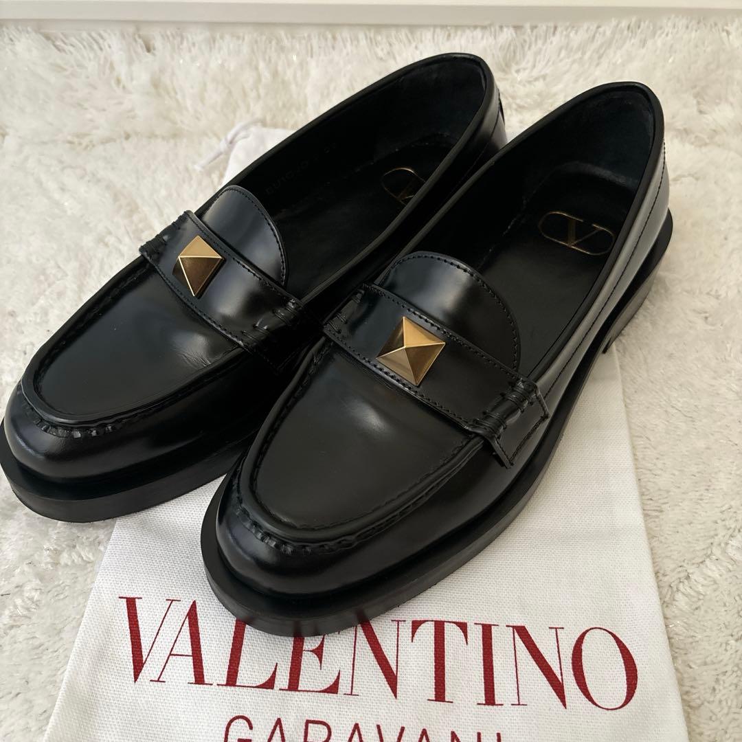 sakuraVALENTINO ヴァレンティノ ワンスタッズ ローファー