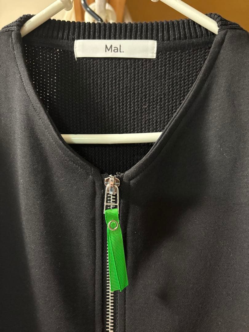 Mal.レレレさん　ニットドッキングダブルブルゾン未使用に近い