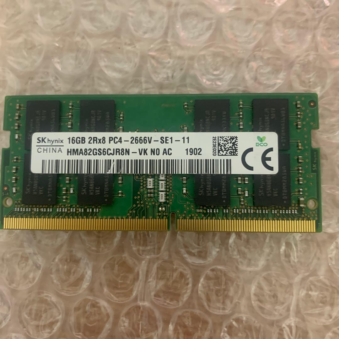 SK hynix 16GB DDR4 メモリ PC4-2666V