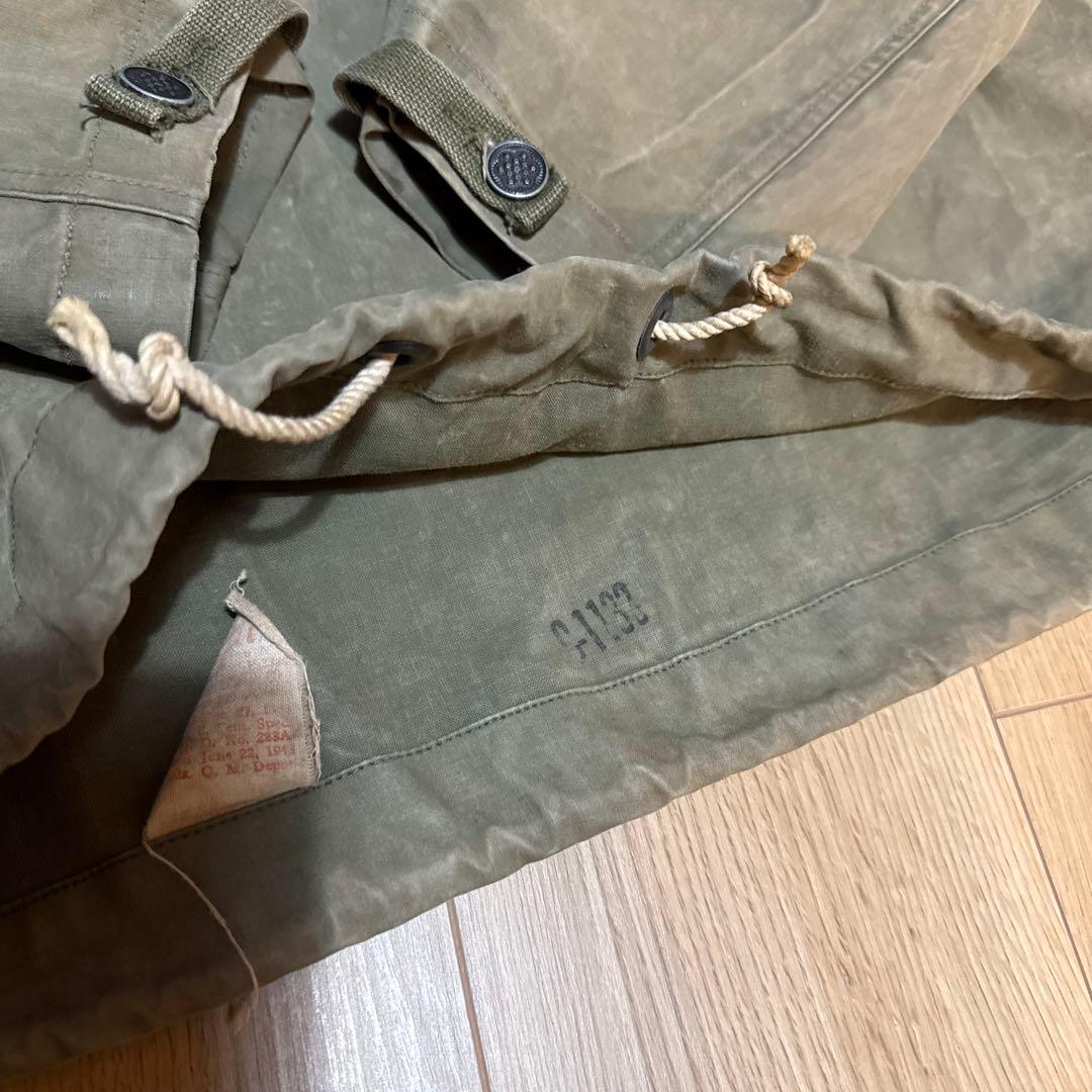 助*詞様 usn n-2 40s レインパーカー navy デッキパーカー