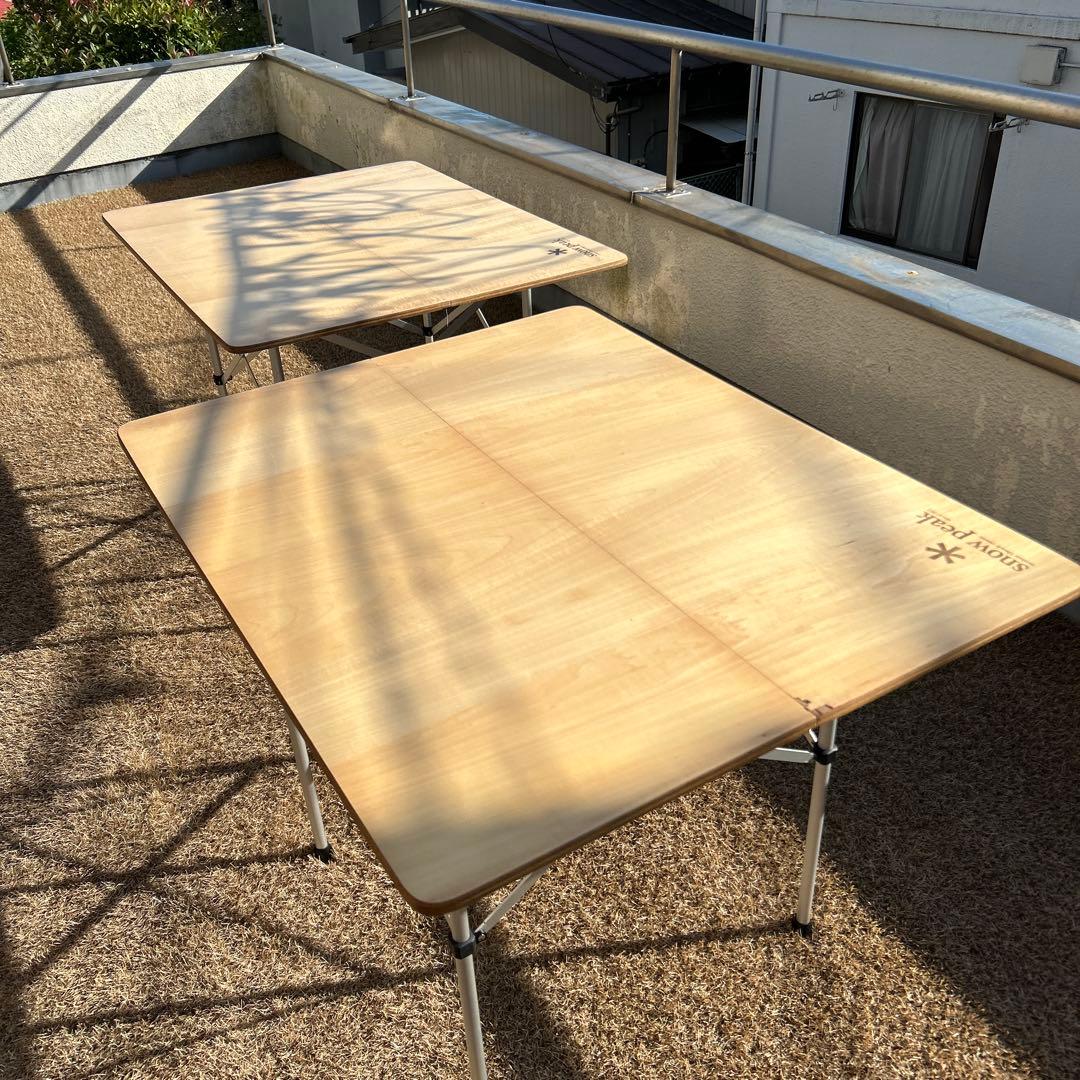 【 peak】 スノーピークアジャスタブルF.テーブルW LV-22