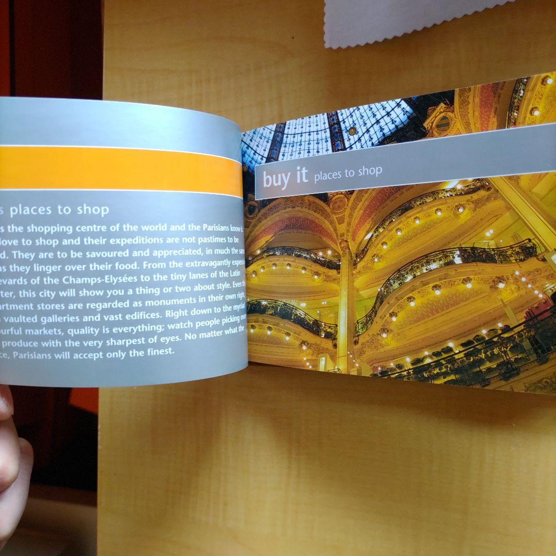 【レア】モンブラン　オリンピック　パリのマップ＆旅行ガイド地図